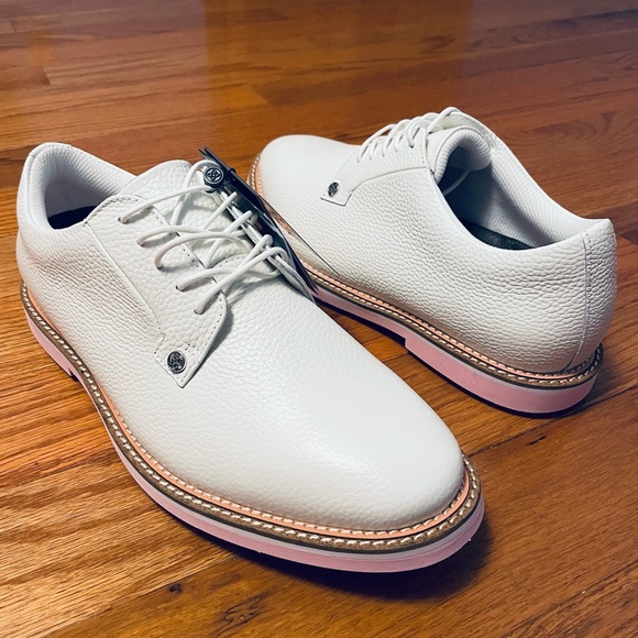 G/FORE Shoes Gfore G4 Limited Gallivanter Golf Shoe Sneaker Us 9 Pink White Skull Poshmark